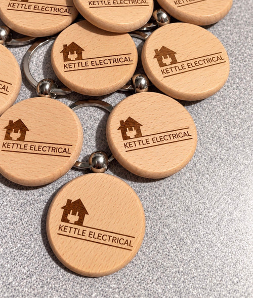 Engraved Wooden Keyring - SusieClareCreative
