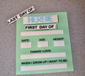 First Day/Last Day Board Acrylic + Magnetic ♡ - SusieClareCreative