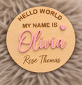 Hello world! Birth and name announcement ♡ - SusieClareCreative