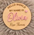 Hello world! Birth and name announcement ♡ - SusieClareCreative