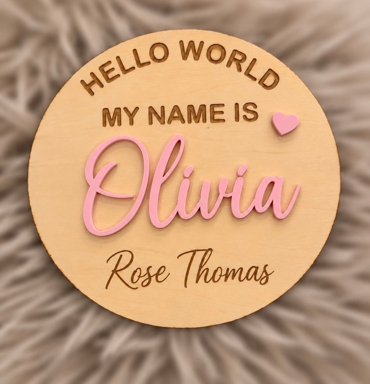 Hello world! Birth and name announcement ♡ - SusieClareCreative