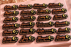 Shaped to name personalised badge ♡ - SusieClareCreative